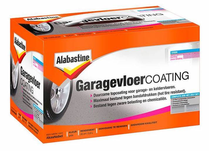 Alabastine garagevloer coating