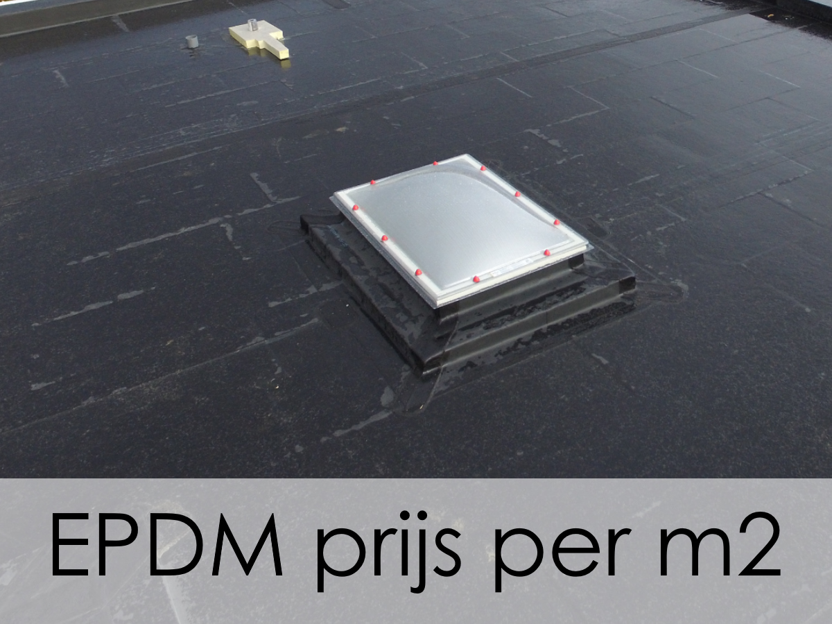 prijs EPDM dakbedekking per m2